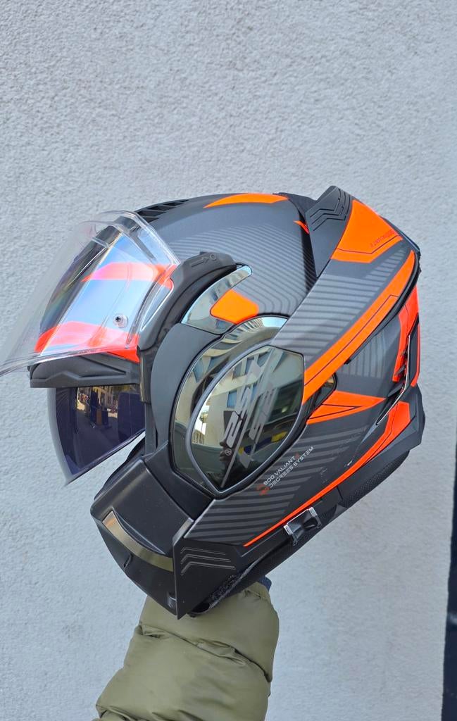 Ls2 Vaillant 2 modulaire motorhelm, Ophalen of Verzenden, S