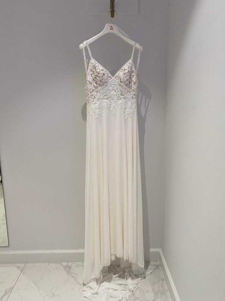 Trouwjurk Modeca NIEUW (ongedragen), Kleding | Dames, Trouwkleding en Trouwaccessoires, Ophalen, Nieuw, Wit, Trouwjurk