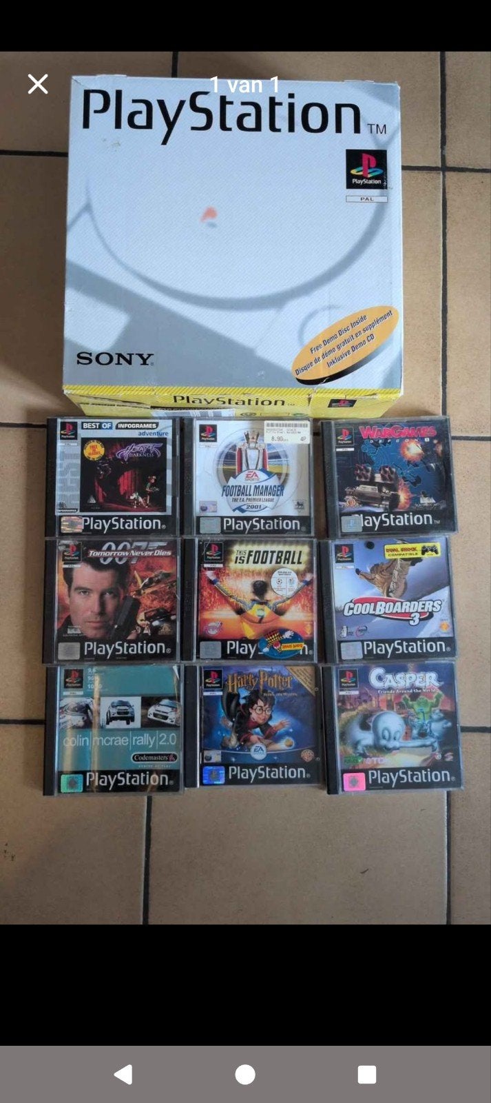 Playstation lot, Ophalen of Verzenden