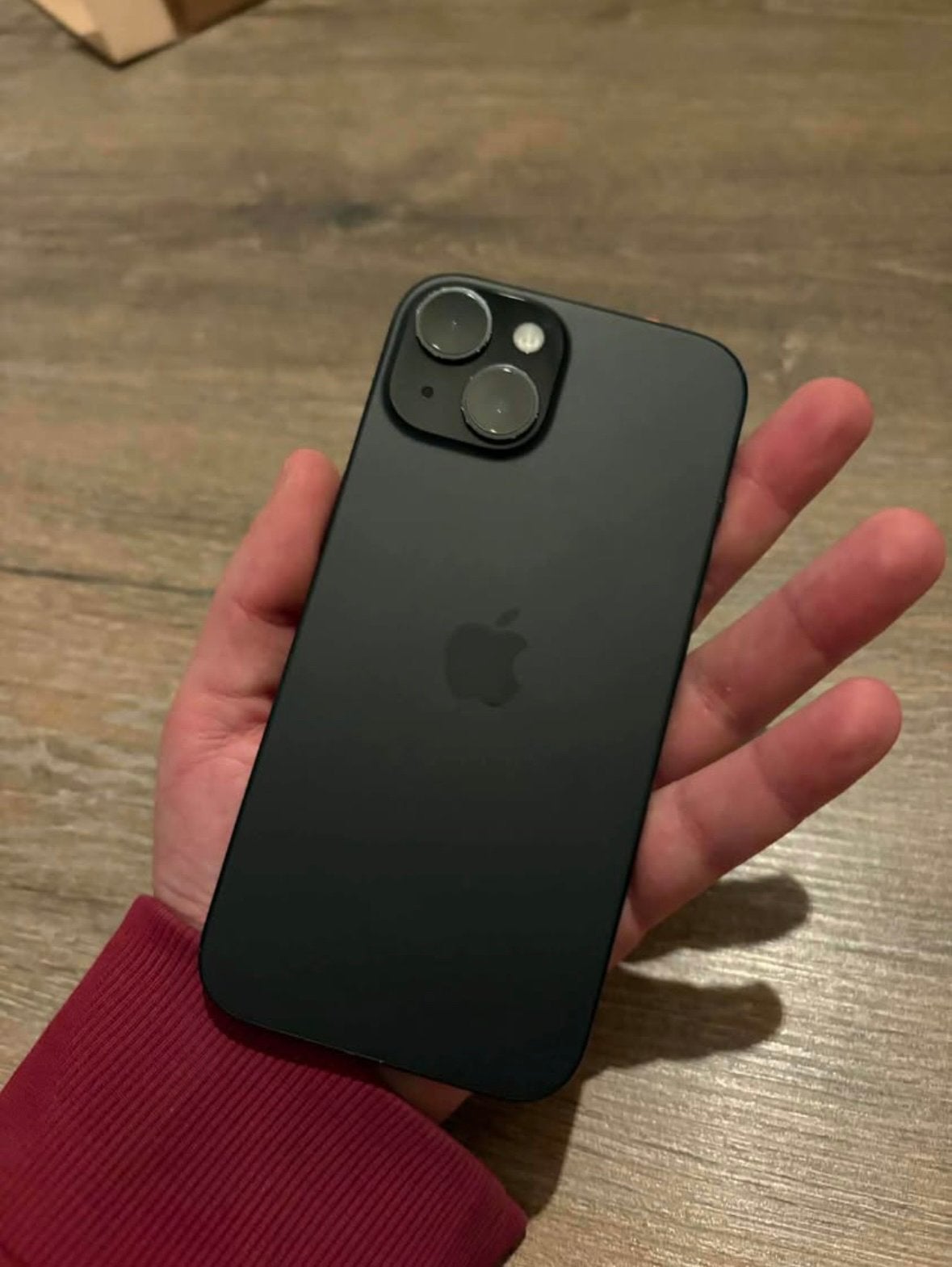 Iphone 15 noir 256gb, Telecommunicatie, IPhone 15, Zwart, Zo goed als nieuw, 82 %