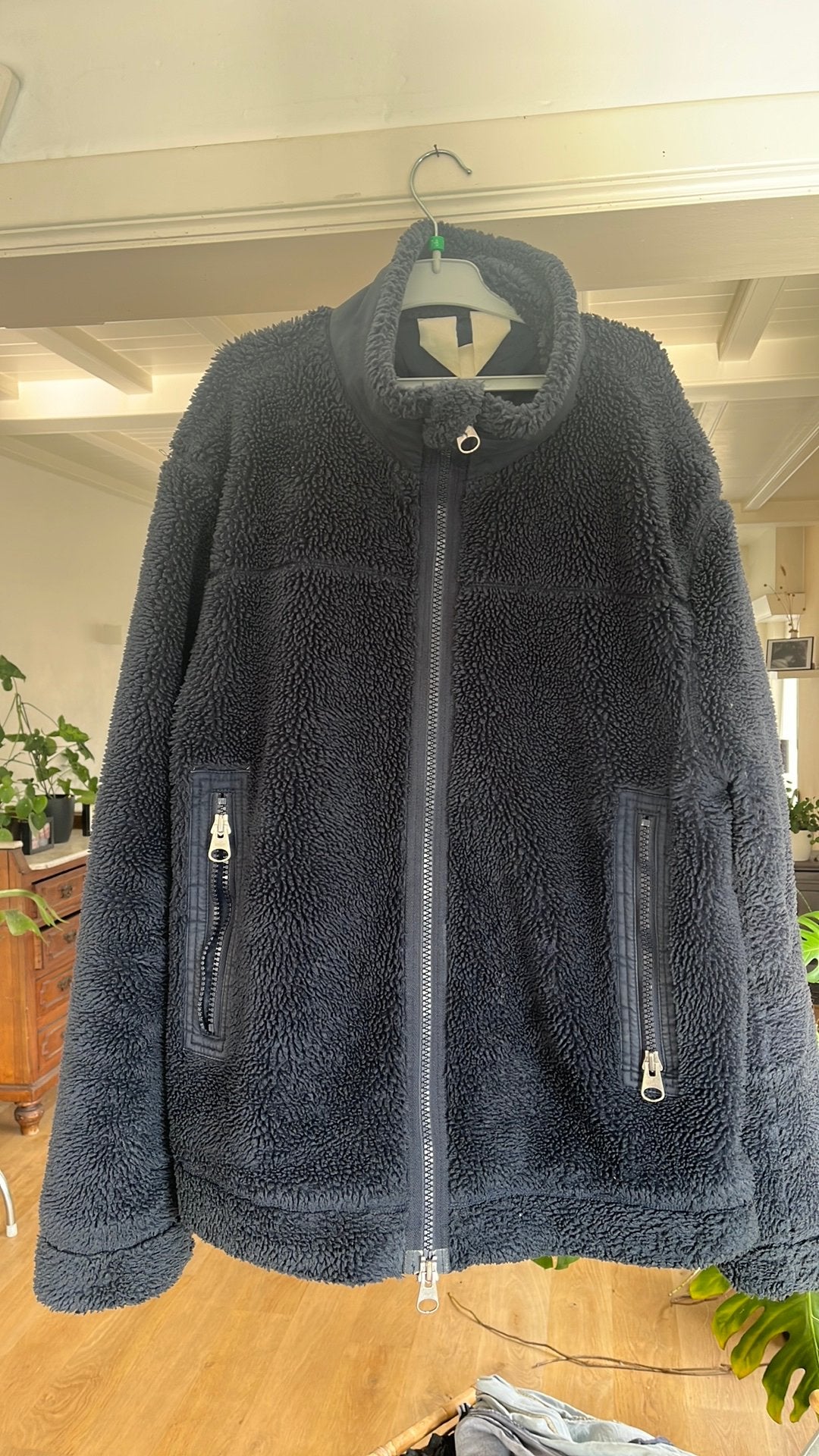 Fleece Arket, Ophalen of Verzenden, Zo goed als nieuw, Maat 52/54 (L), Blauw