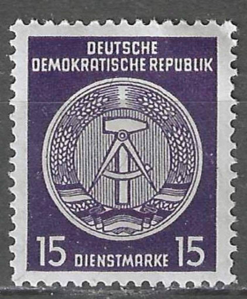 Duitsland DDR 1955 - Yvert 21SE - Service - Kompas. (PF), Verzenden, DDR, Postfris