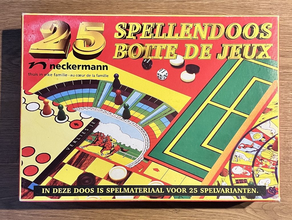 25 Spellendoos - Spel, Enlèvement ou Envoi, Utilisé, Neckermann