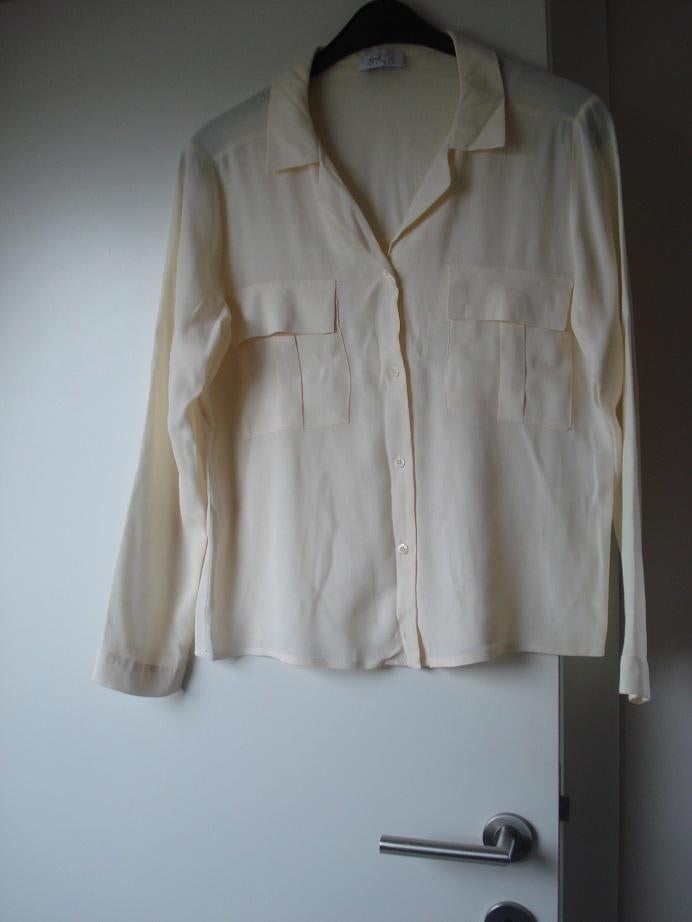*VAL* Heart Mind beige blouse, dames. mt 38, Maat 38/40 (M), Beige, Ophalen of Verzenden, Heart Mind