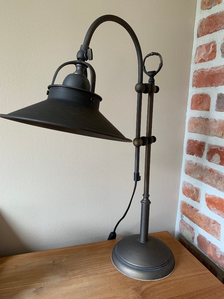 Bureaulamp landelijk, Ophalen of Verzenden, Zo goed als nieuw, Bureaulamp, Landelijk