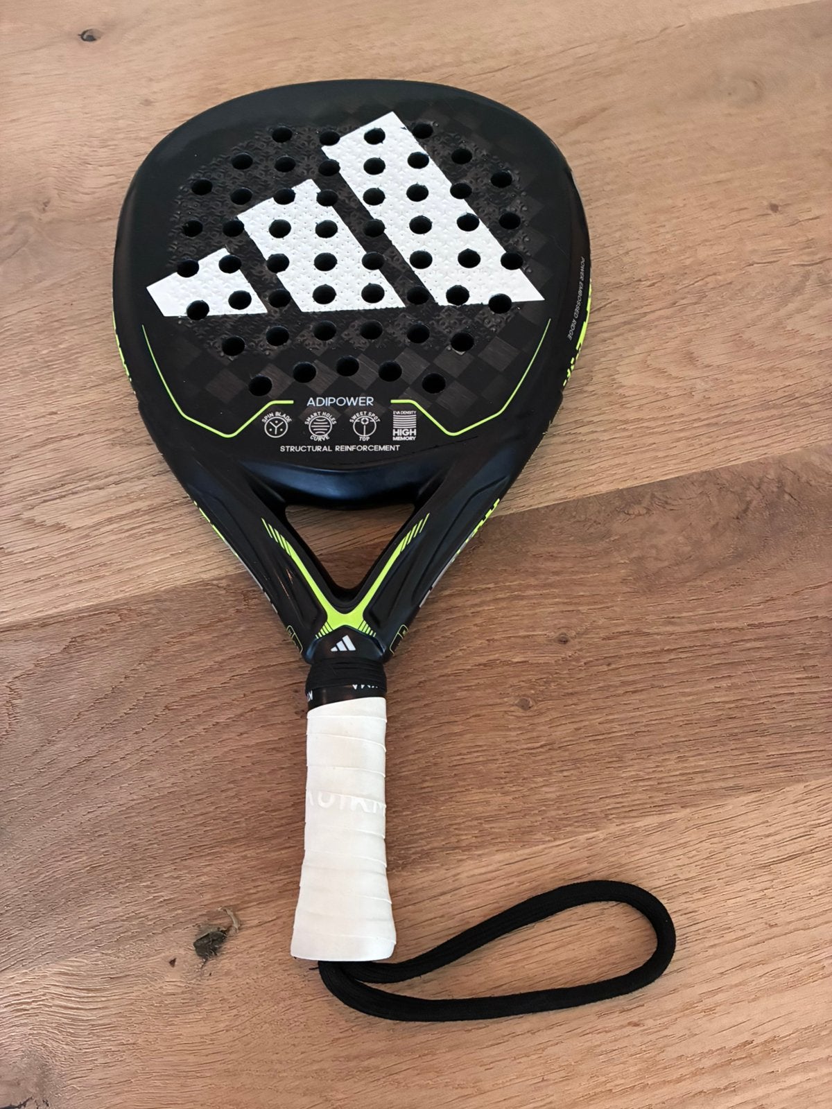 Padelracket Adidas Adipower, Sport en Fitness, Padel, Ophalen, Gebruikt, Padelracket