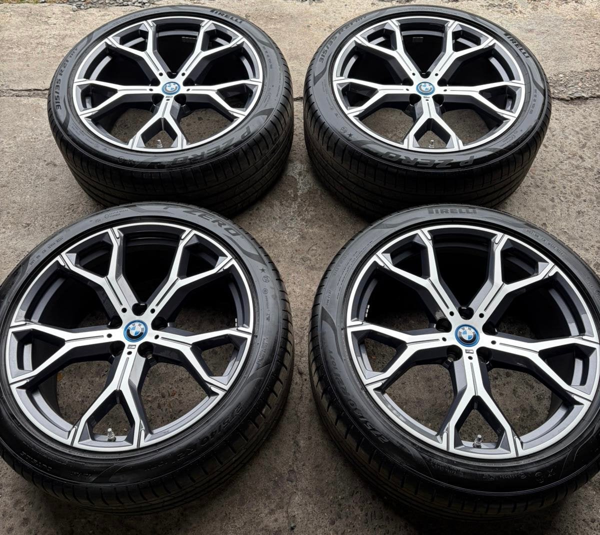 21 inch BMW X5 G05 X6 G06 velgen Pirelli styling 741 M, Auto-onderdelen, Banden en Velgen, Ophalen, 21 inch, Zomerbanden, Banden en Velgen