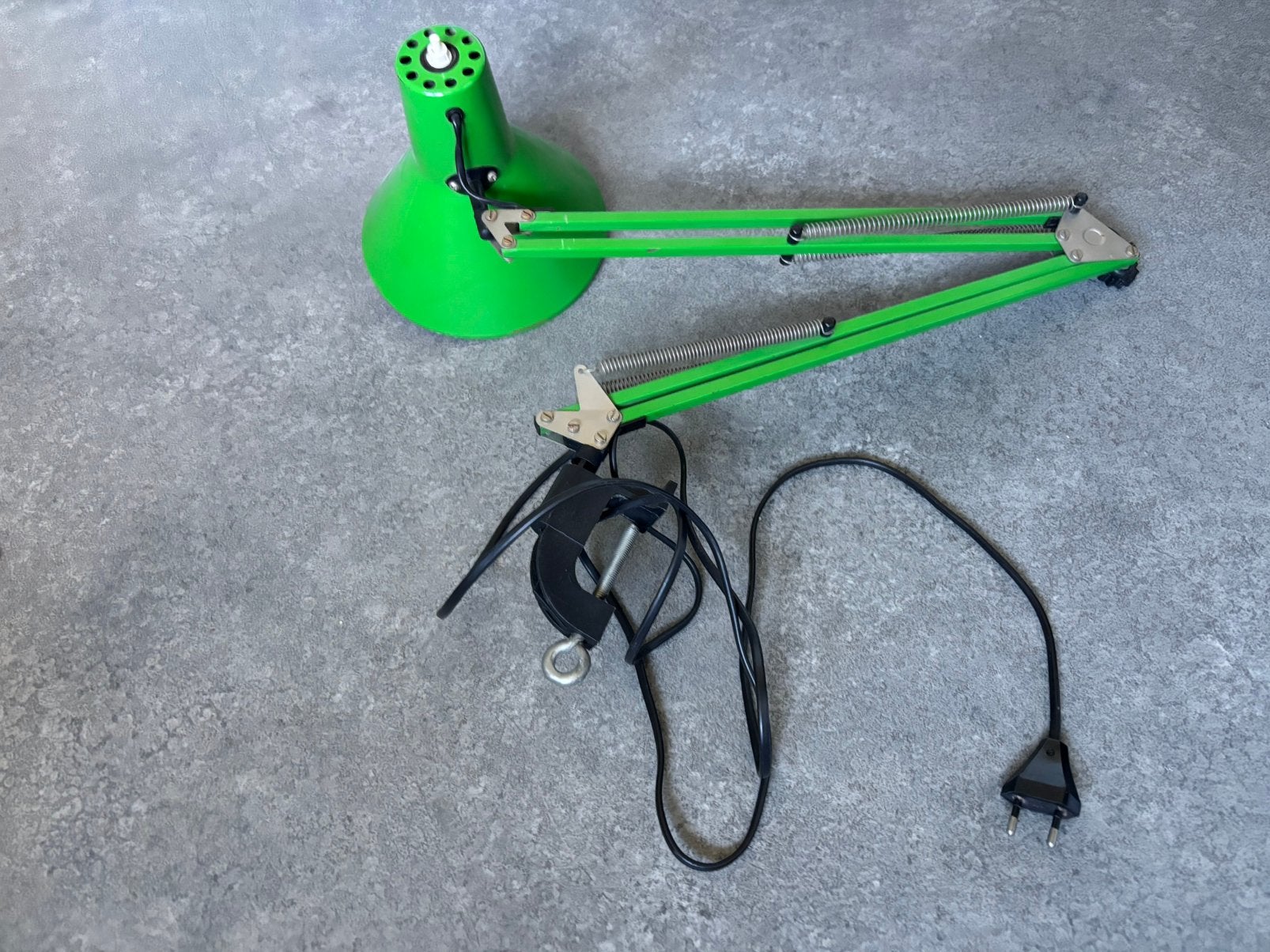 70’s retro/vintage bureaulamp, Ophalen, Gebruikt