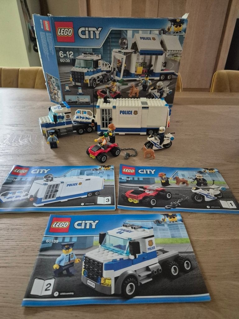 lego 60139 - complete set + boekjes + doos, Kinderen en Baby's, Inclusief instructies, Lego, Ophalen of Verzenden, Complete set