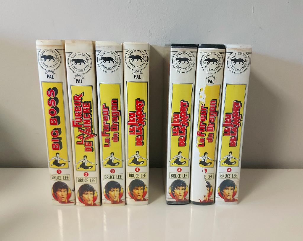 Bruce Lee - 7 VHS, Cd's en Dvd's, Alle leeftijden, Ophalen of Verzenden, Gebruikt, Actie en Avontuur