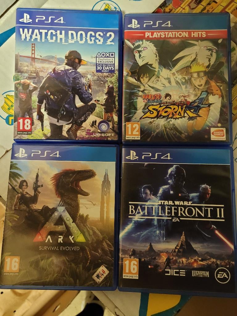 Jeux Ps4, Consoles de jeu & Jeux vidéo, Enlèvement, Comme neuf