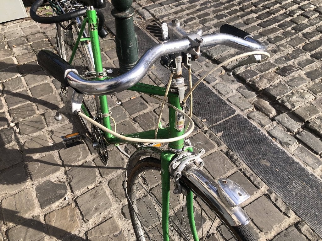 Vélo vintage Motobecane vert, Enlèvement, Utilisé, Autres marques, Vitesses