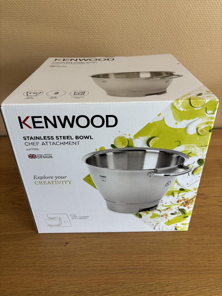 Onderdelen Kenwood Chef titanium, 4 liter of meer, 3 snelheden of meer, Ophalen of Verzenden, Zo goed als nieuw
