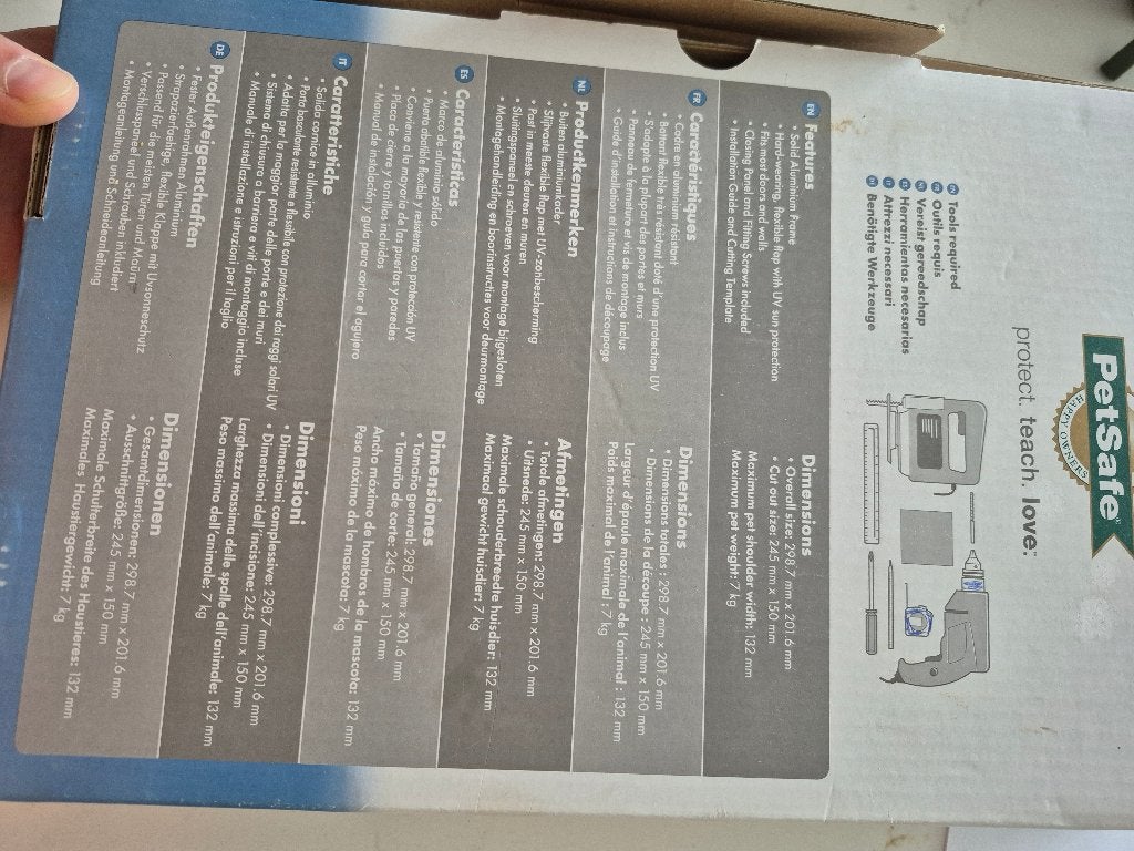 Hondenluikje, Dieren en Toebehoren, Honden-accessoires, Ophalen, Nieuw