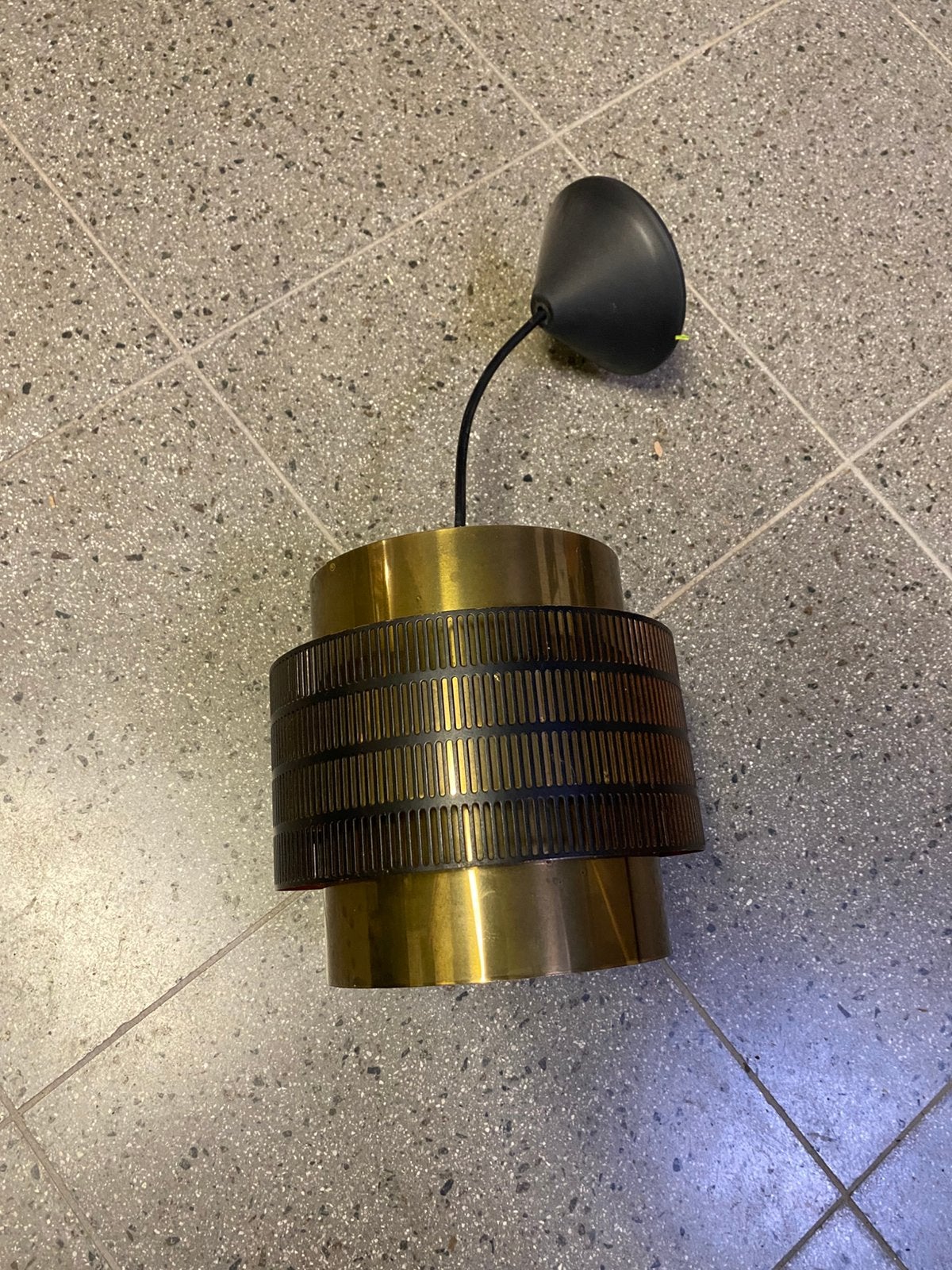 Vintage hanglamp, Ophalen of Verzenden