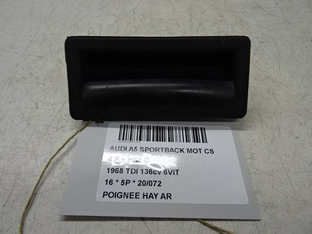 POIGNEE COFFRE / HAYON ARRIERE Audi A5 Sportback (8TA), Auto-Union-Straße  1,
85057  Ingolstadt, DE, Info@audi.de, Audi, Utilisé