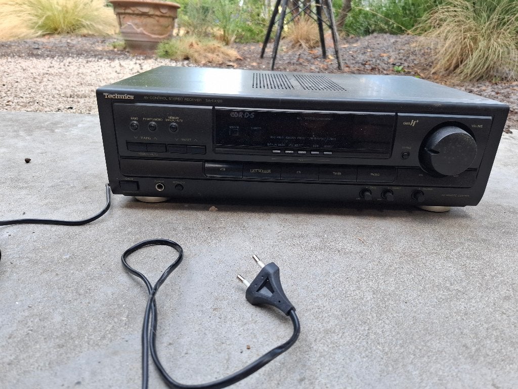 Technics sa-ex120 audio versterker, Enlèvement ou Envoi, Utilisé, 120 watts ou plus, Autres marques