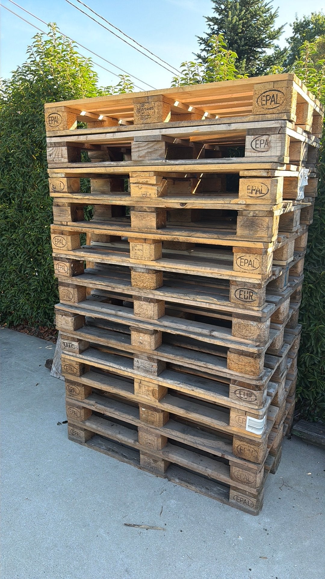 paletten uit te kiezen per stuk, Doe-het-zelf en Bouw, Hout en Planken, Ophalen, Gebruikt, Pallet