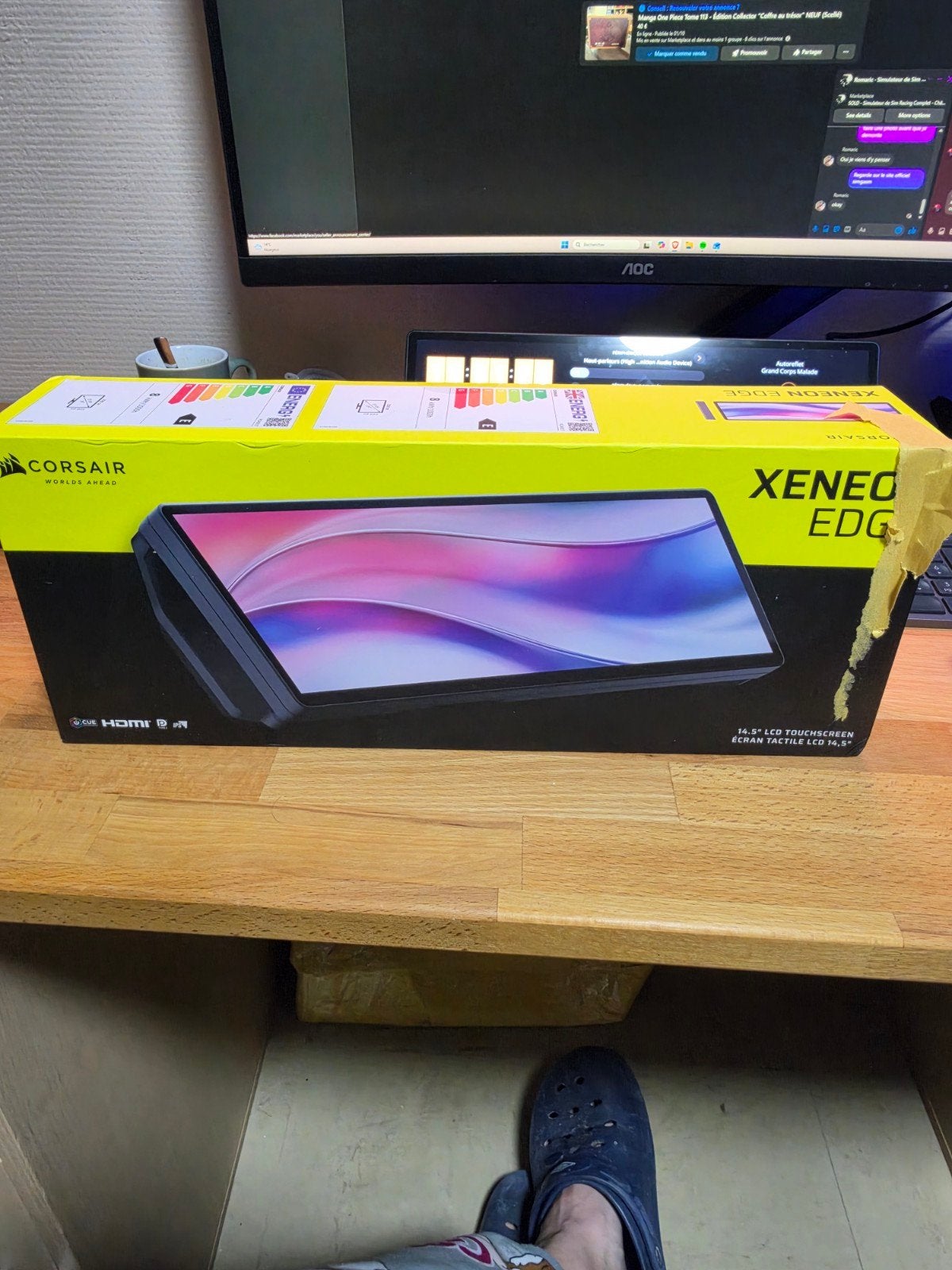 corsair xeneon edge, Computers en Software, Ophalen of Verzenden