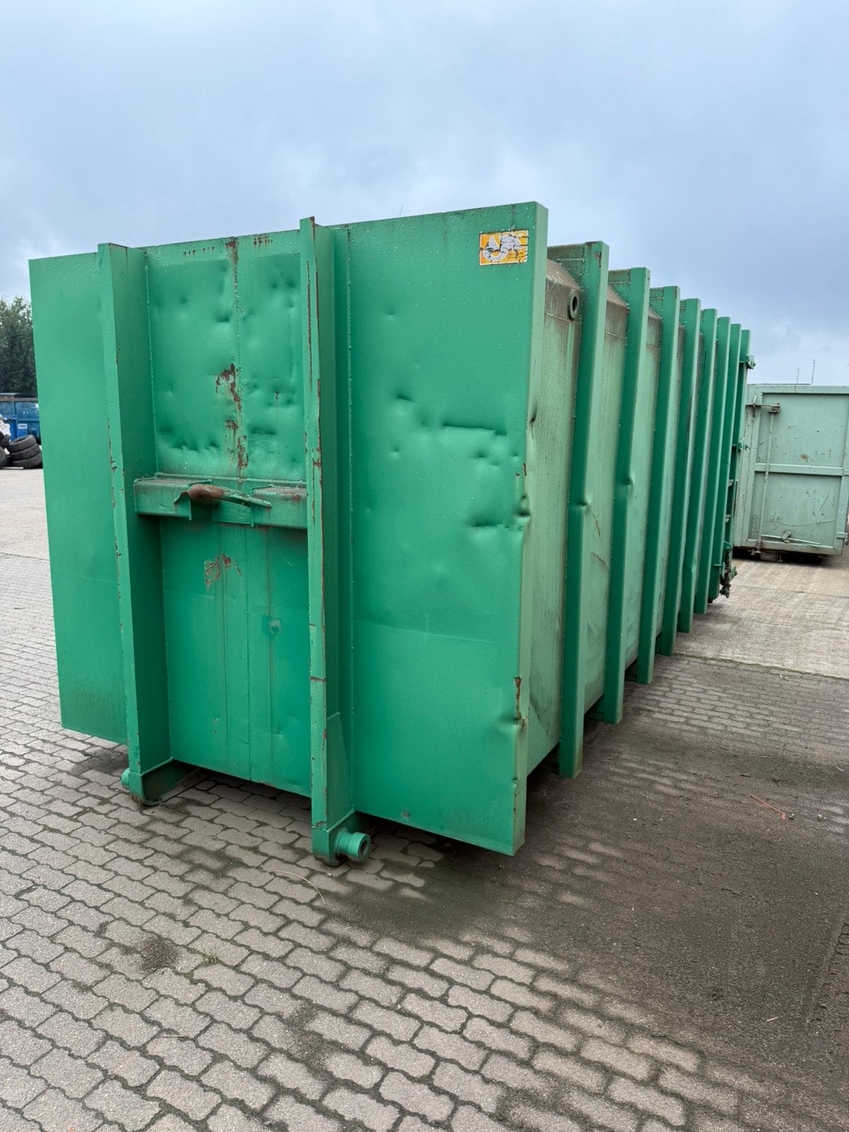 Container 5,5 m, Enlèvement