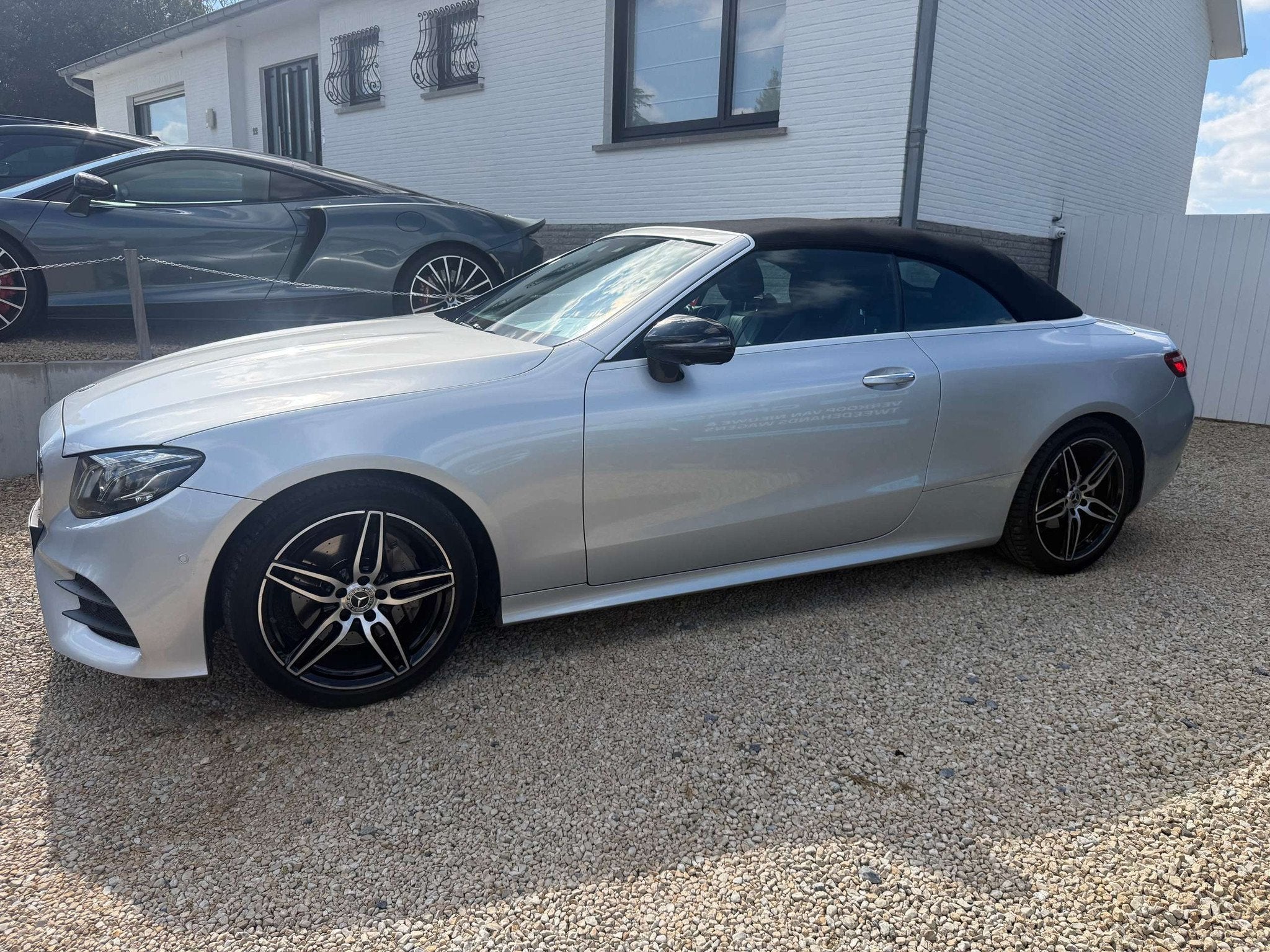 Mercedes-Benz E-Klasse E220 Cabrio D*AMG pakket*BURMESTER*HE, Auto's, Automaat, 4 zetels, Achterwielaandrijving, Cabriolet