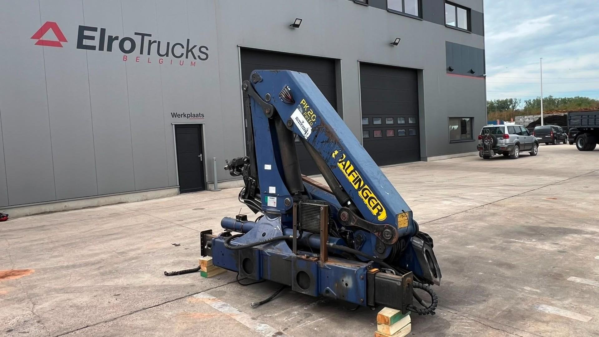PALFINGER PK 20002 (WITH RADIO / REMOTE / 2X LEGS / INCL BUC, Gebruikt, Overige merken, Overige Auto-onderdelen