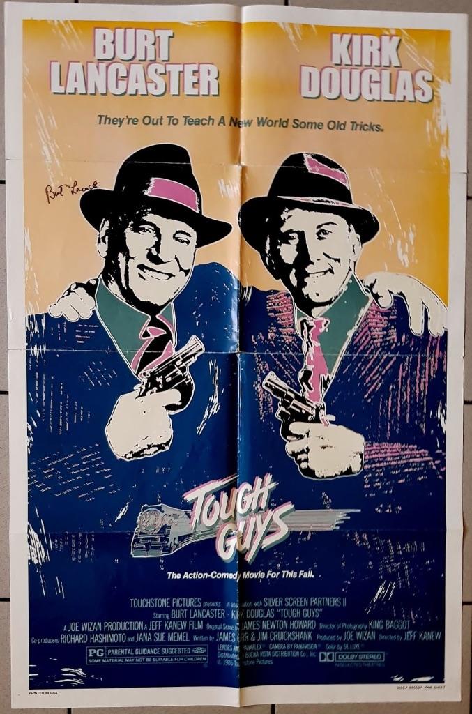 Poster Burt Lancaster Met Handtekening, Ophalen of Verzenden