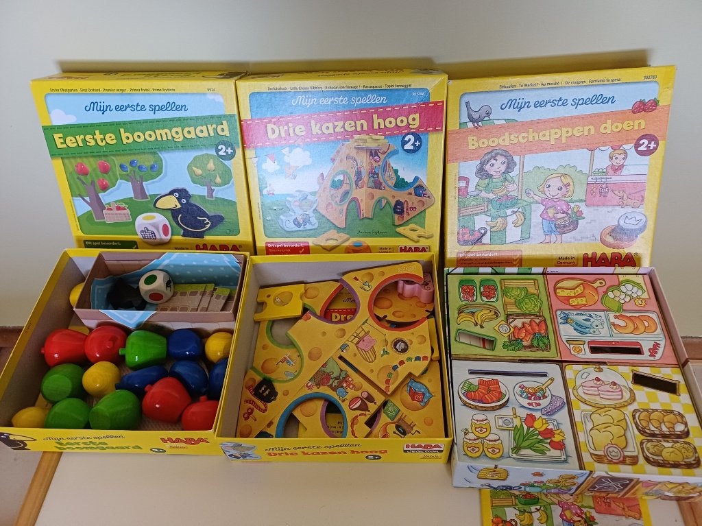 Haba spellen, Ophalen, Zo goed als nieuw, Bouwen