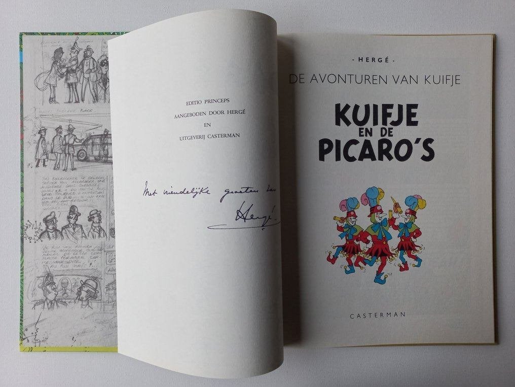 kuifje editio princeps, Boeken, Stripverhalen, Ophalen