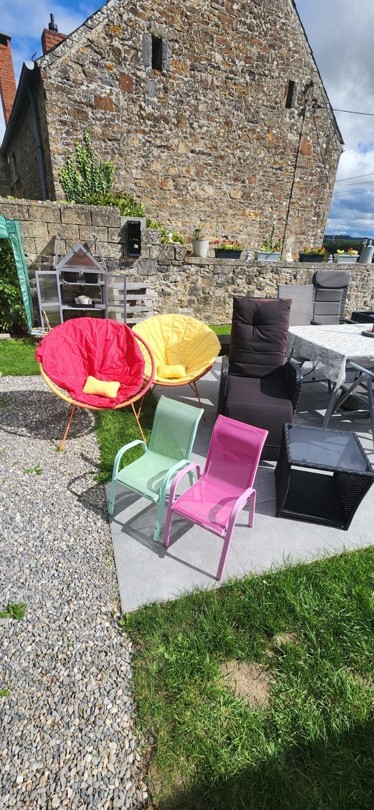 Fauteuils à vendre, Jardin & Terrasse, Enlèvement, Utilisé, Aluminium