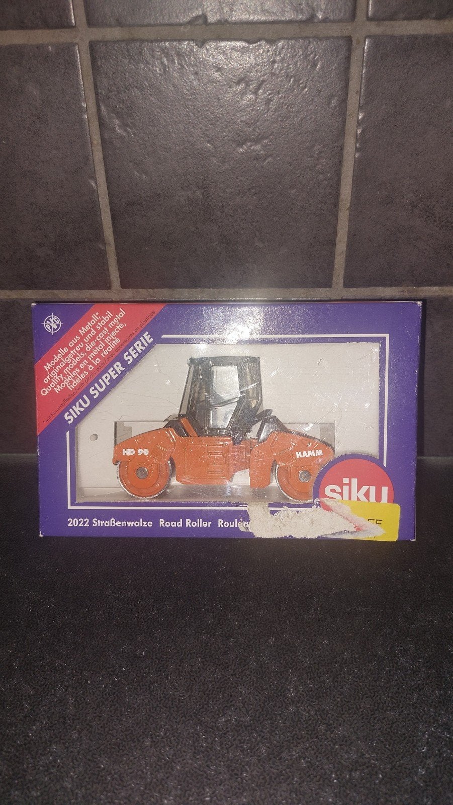 SIKU Steamroller n 2022 1/55, Hobby en Vrije tijd, Modelauto's | 1:50, Ophalen of Verzenden, Nieuw, Overige typen, SIKU