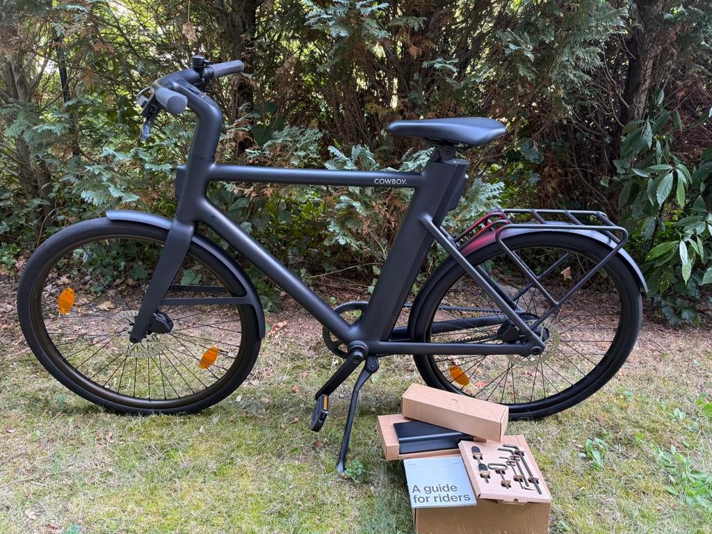 Cowboy e-velo, Fietsen en Brommers, Ophalen, Zo goed als nieuw, 30 tot 50 km per accu, Cowboy
