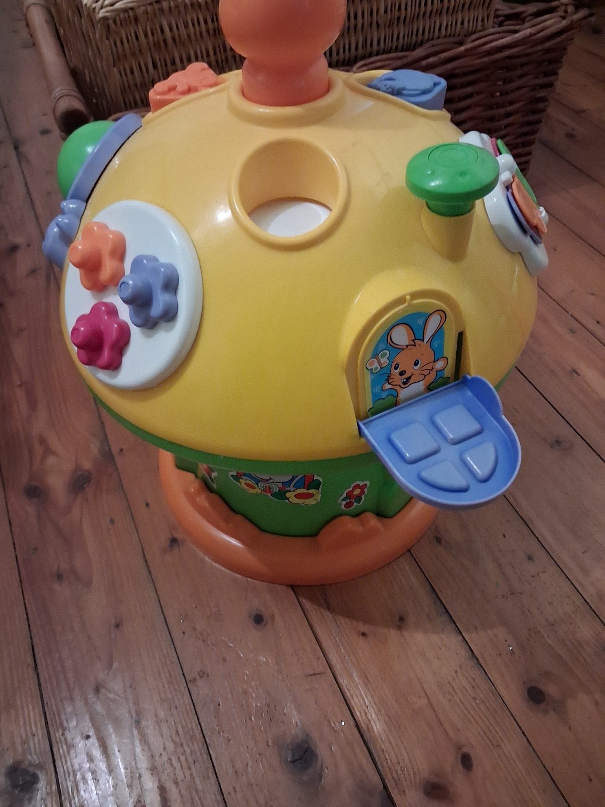Speelgoed paddenstoel voor baby's en peuters, Ophalen