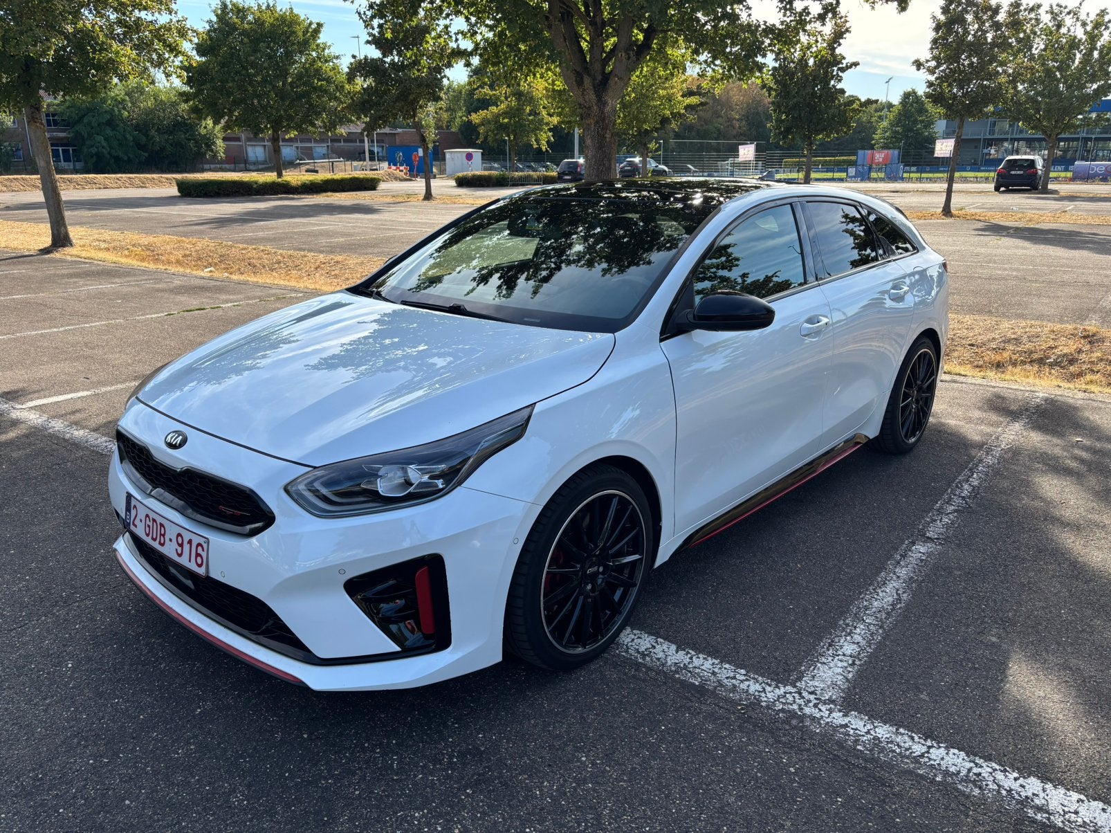 Kia Proceed GT 2020 204 ch, Cuir et Alcantara, Euro 6, Entreprise, Noir