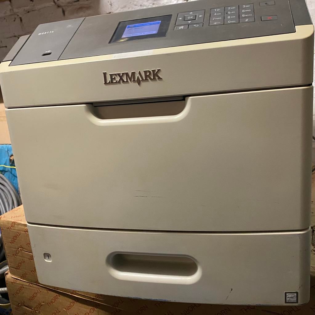 Imprimante Laser Monochrome Lexmark MS811dn, Ophalen, Zo goed als nieuw