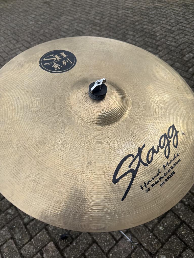Stagg Hand Made 20" Medium Ride Brilliant, Muziek en Instrumenten, Percussie, Gebruikt, Overige soorten, Ophalen of Verzenden