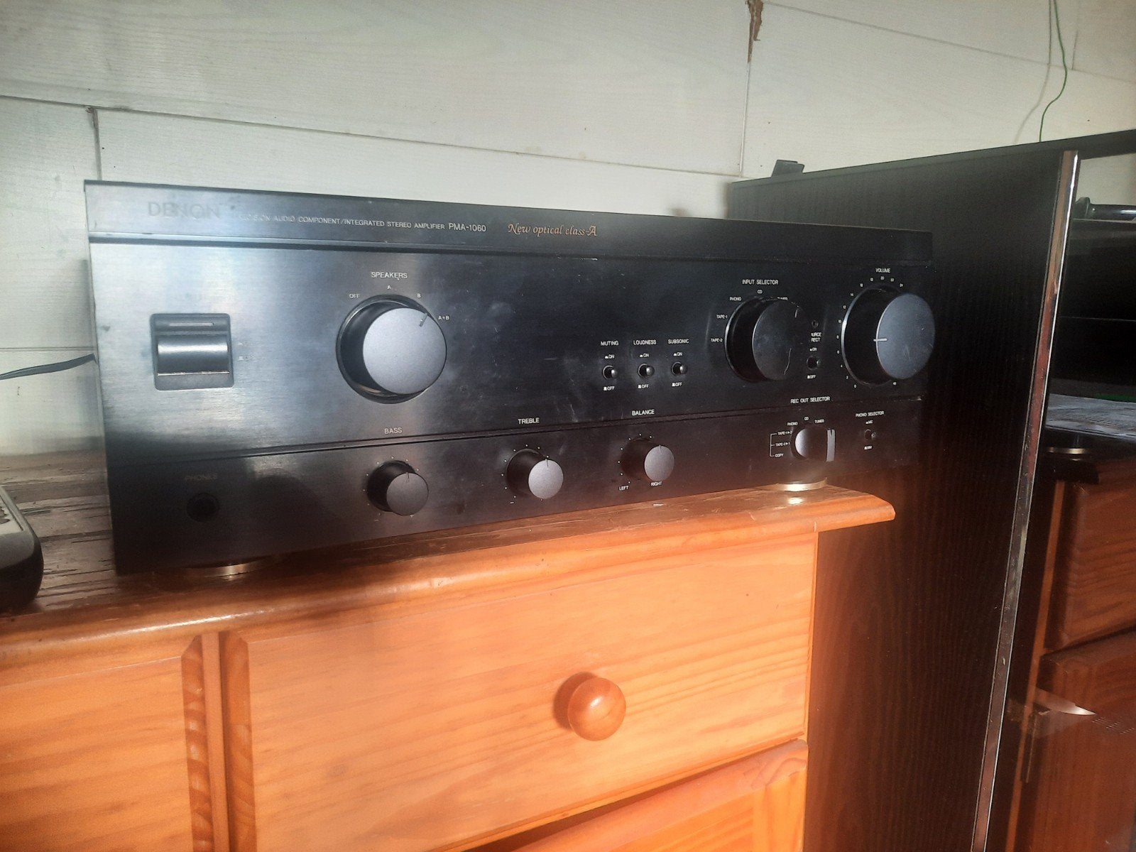 Denon PMA-1060 versterker nog in goede staat., Audio, Tv en Foto, Versterkers en Ontvangers, Ophalen, Gebruikt, Denon, 60 tot 120 watt
