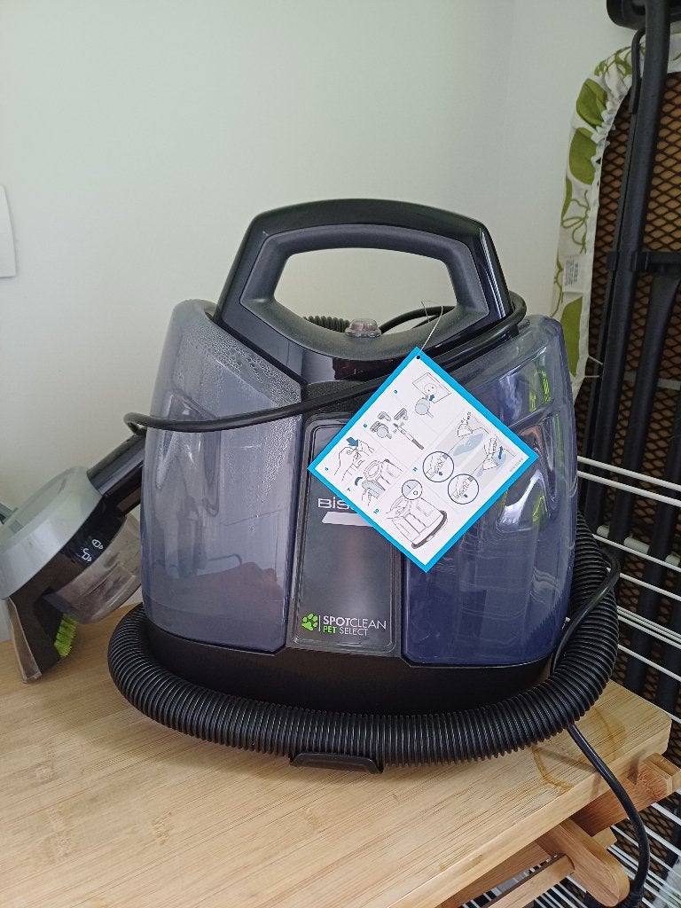 Tapijtreiniger voor Bank, Auto & Matras, Elektronische apparatuur, Ophalen, Zo goed als nieuw, Stoomreiniger