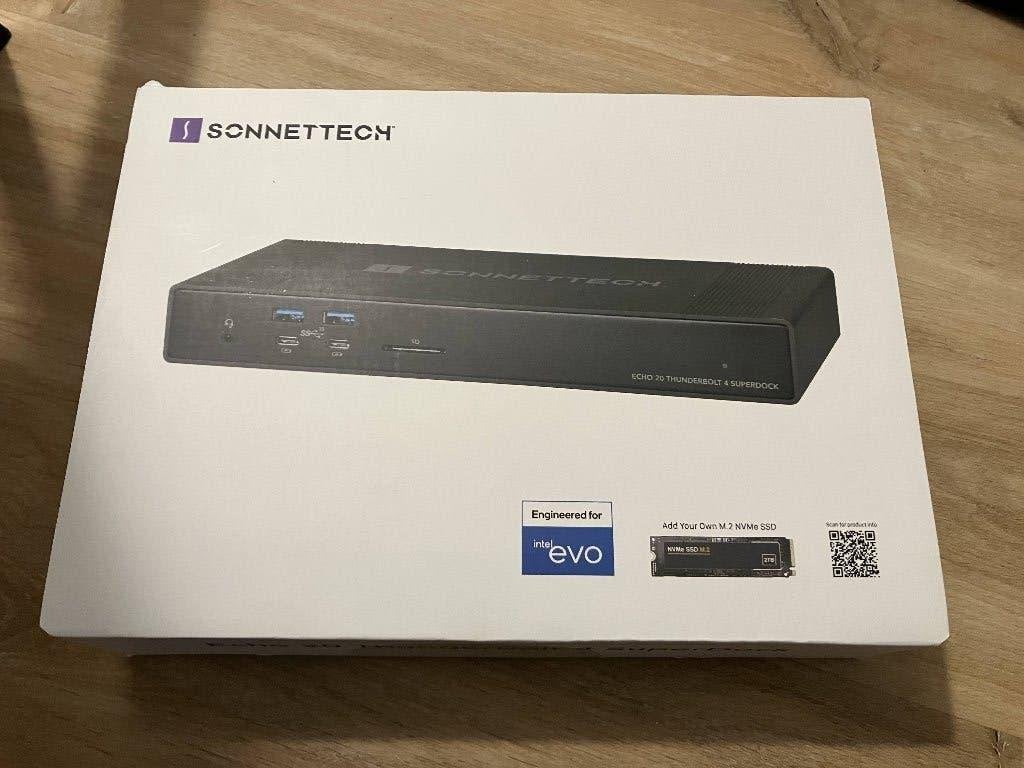 Sonnet Echo 20 Thunderbolt 4 SuperDock, Enlèvement, Comme neuf, Station d'accueil, Sonnet