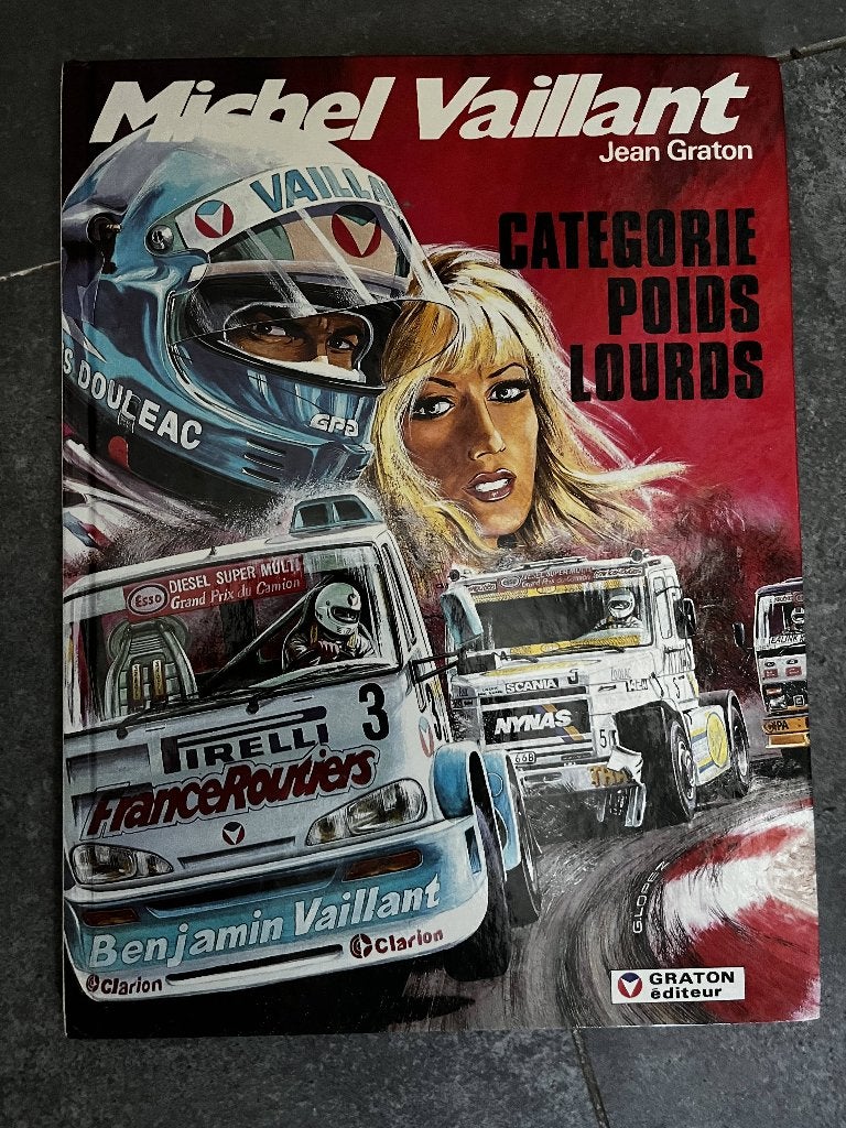 Stripboek Michel Vaillant, Ophalen