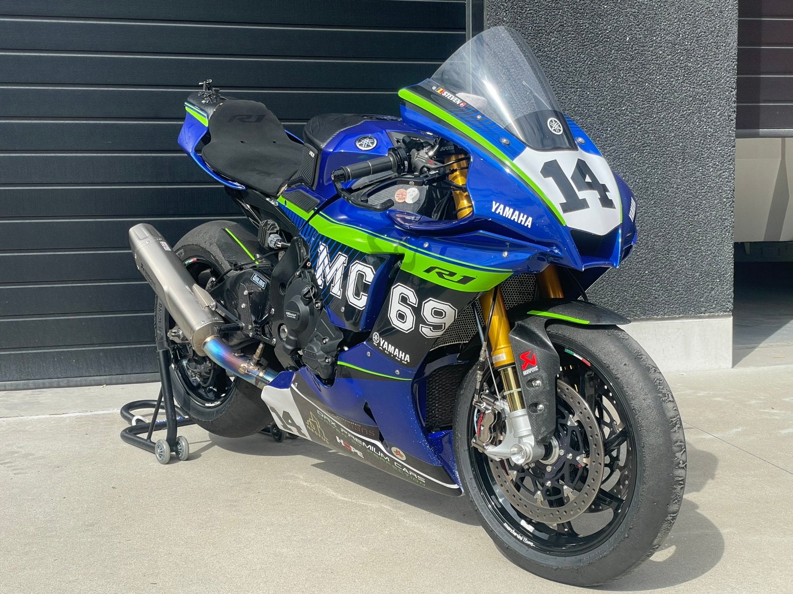 Yamaha R1 GYTR full spec Race bike 2023, 4 cilinders, Super Sport, Particulier