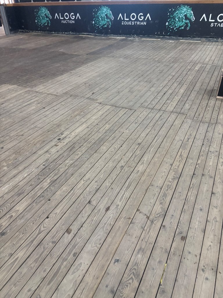 Gebruikte Tentvloer houten vloer tent, Hobby en Vrije tijd, Ophalen, Gebruikt