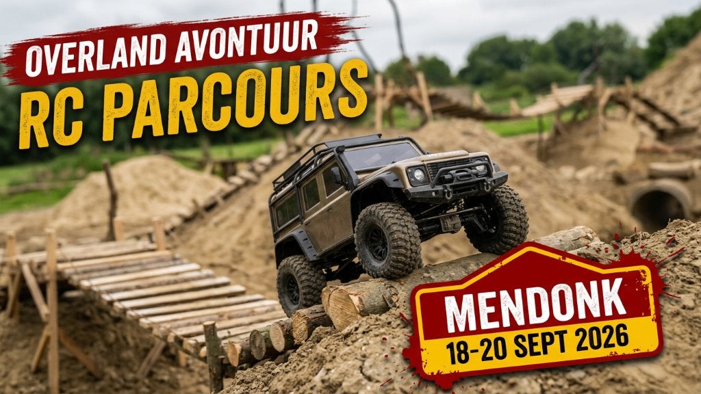 Événement RC-Crawler Mendonk lors d'Overland Adventure, Neuf, Échelle 1:10, Voiture off road, Enlèvement