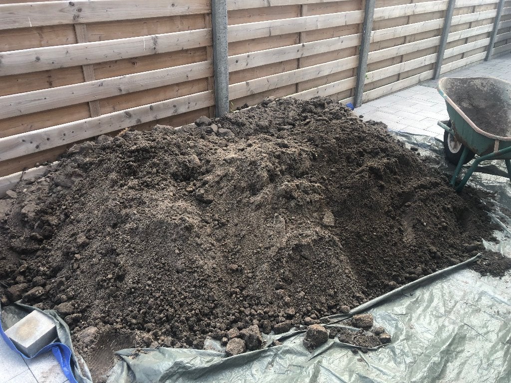 Zuivere zwarte zand, Tuin en Terras, Zand, Ophalen