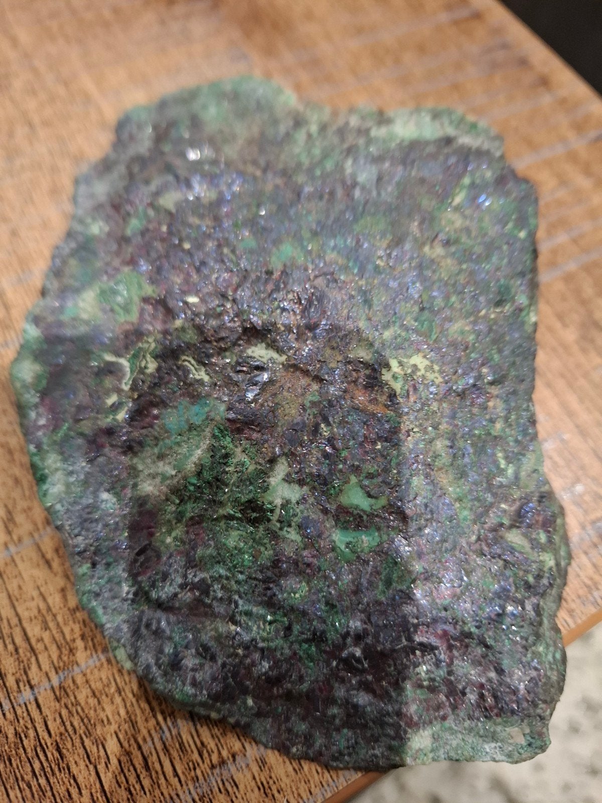 Malachite et katangite