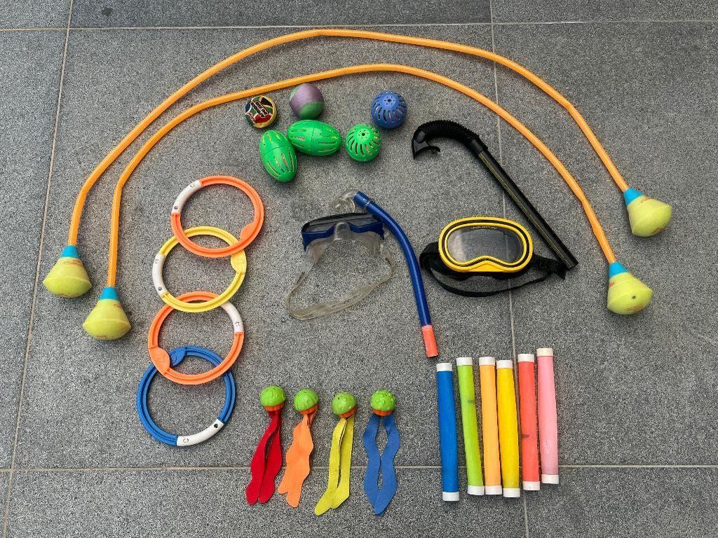Pakket zwembad speelgoed / duiken, Kinderen en Baby's, Ophalen, Gebruikt