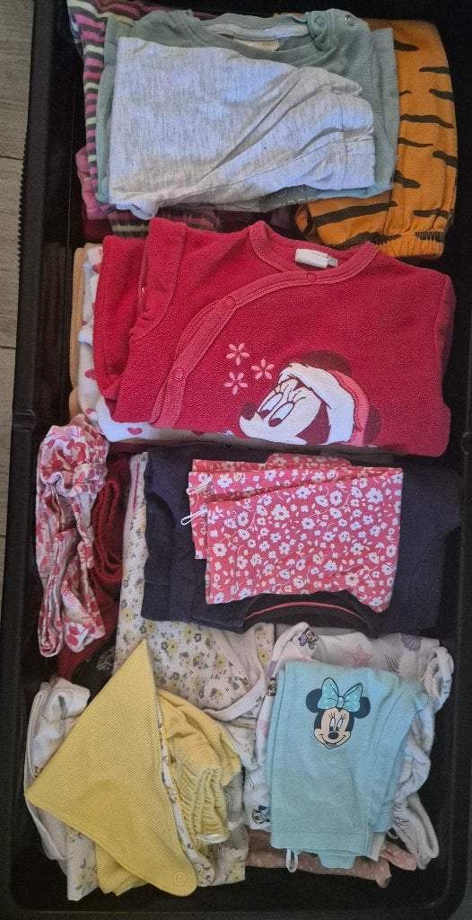 Box met kledij meisje maat 74-80, Enfants & Bébés, Vêtements de bébé | Packs de vêtements pour bébés, Enlèvement, Utilisé, Taille 74