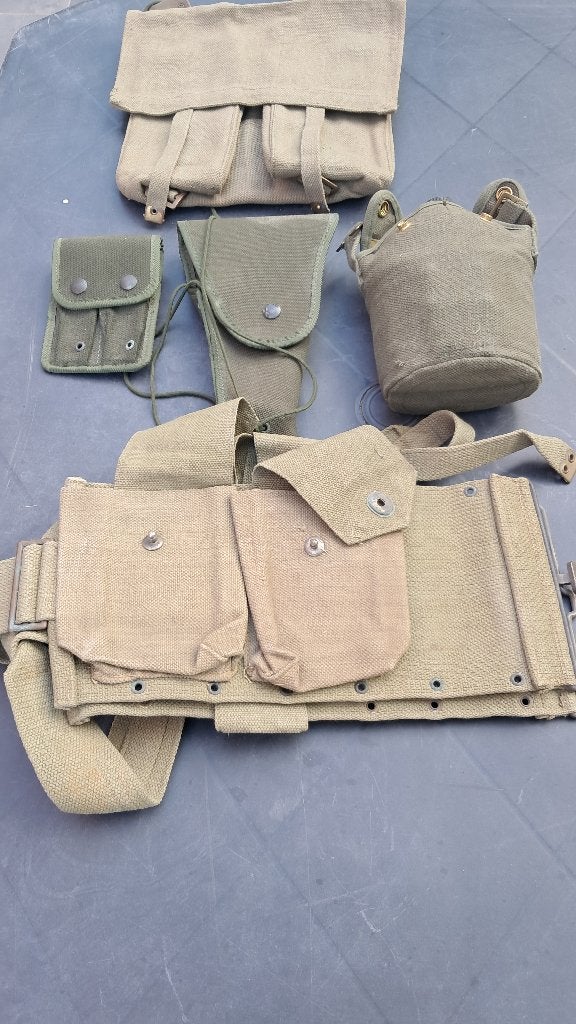 BELGIQUE - ABL - LOT EQUIPEMENT, Enlèvement ou Envoi, Armée de terre, Autres types