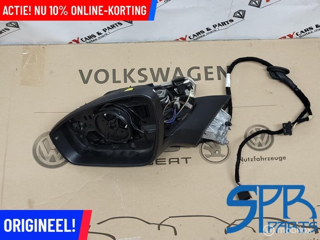 ID.4 ID.5 Buitenspiegel links 11B857501AC INKLAPBAAR 360 CAM, Auto-onderdelen, Spiegels, Gebruikt, Volkswagen, Ophalen of Verzenden