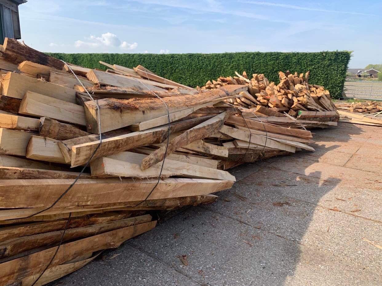 40 M³ BOIS CHÊNE & HÊTRE EN VRAC – 1.000 € + LIVRAISON, Enlèvement, Hêtre